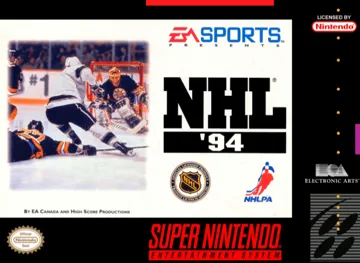 NHL '94 (USA) (Beta) box cover front